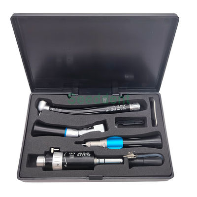 Dental Colorful Blue/Pink/Black handpiece set 1 LED high speed + 1 low speed kit SE-H072-6 supplier