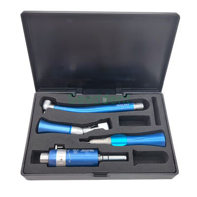 Dental Colorful Blue/Pink/Black handpiece set 1 LED high speed + 1 low speed kit SE-H072-6 supplier