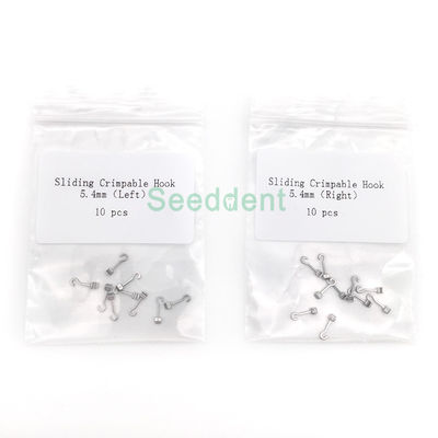 Orthodontic Crimpable Hooks / Dental Sliding Question Crimpable Hooks SE-O040B supplier