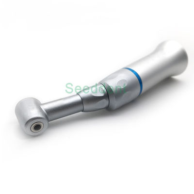 Foshan factory price dental supply push button low speed handpiece contra angle / dental unit parts 1:1 contra angle supplier