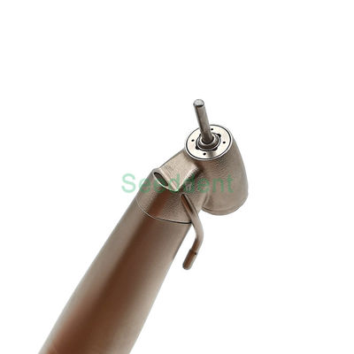 1 : 4.2 red ring Fiber optic push button 45 degree contra angle with external water tube for surgical use SE-H117S supplier