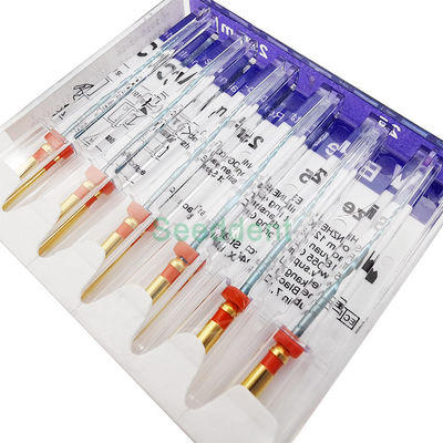 NIC Niti Dental V Blue Files / Dental Root Canal Instrument Red(R25) Black(R40) Yellow(R50) SE-F084-V blue supplier