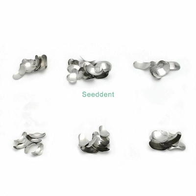 No. 1.398 Dental Sectional Contoured Metal Matrices Kit / Stainless Matrix Band Kit 35um hard + 2 rings supplier