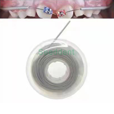 Orthodontic Tissue Guard (Archwire sleeve) 5meters Clear / Silver Dental Archwire Protect Cover supplier