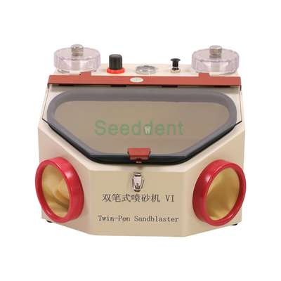 Dental Lab Twin Pen Sandblaster supplier