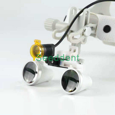 Headband Dental Loupes with LED Headlight / Surgical Binocular Loupes / 2.5X 3.5X Magnifying Glass SE-K023 supplier