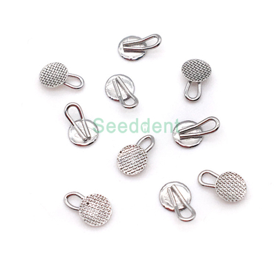 Dental Orthodontic Traction hook-round Lingual buttons 10pcs/bag supplier