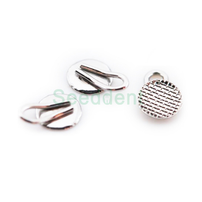 Dental Orthodontic Traction hook-round Lingual buttons 10pcs/bag supplier