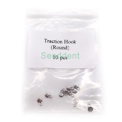 Dental Orthodontic Traction hook-round Lingual buttons 10pcs/bag supplier