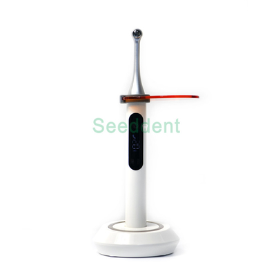 New Design Dental Wireless 1 Second Curing Light With Metal Light Guide Stick / Dental Resin Curing Lamp supplier