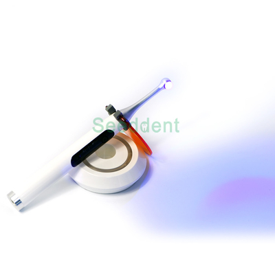 New Design Dental Wireless 1 Second Curing Light With Metal Light Guide Stick / Dental Resin Curing Lamp supplier