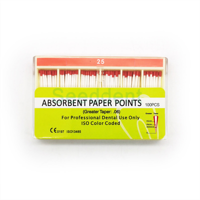 Dental PP 02 04 06 taper Absorbent Paper Point supplier