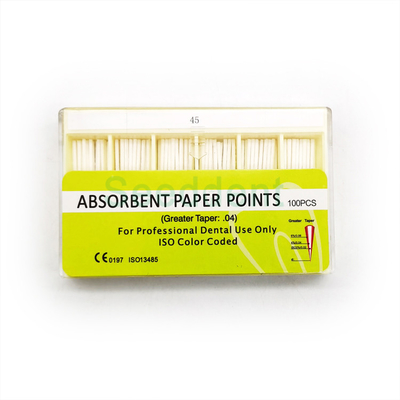 Dental PP 02 04 06 taper Absorbent Paper Point supplier