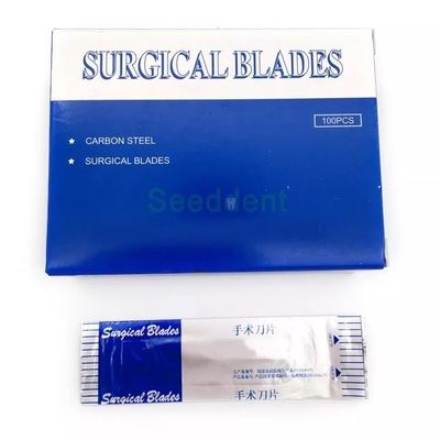 Dental Carbon Steel Blades Sterile Surgical Blades 100pcc/box supplier