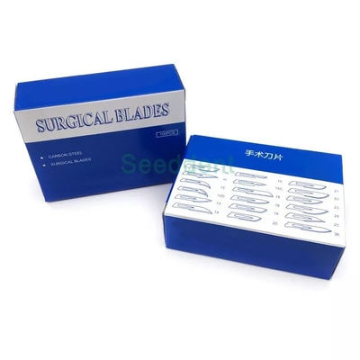 Dental Carbon Steel Blades Sterile Surgical Blades 100pcc/box supplier