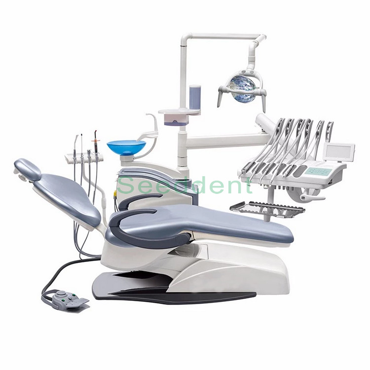 Special Silvery Dental Unit with Big X-Ray Film Viewer SE-M007(2018)