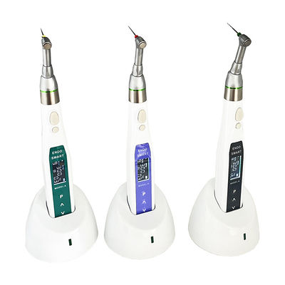 Dental Handpiece Electric Teeth Root Canal Instrument Filling Teeth Tool LED Wireless Endo Motor with 16:1 Contra Angle Head