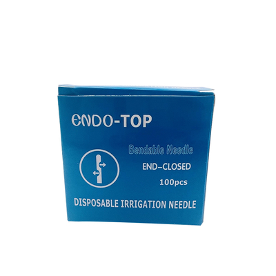 High Quality Dental Medical Materials Consumables Products Endodontic Disposable Irrigation Needle Sterile packing 100pcs/box