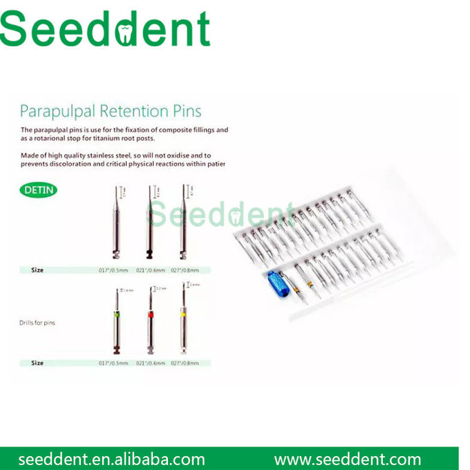 Dental TRI Star Post / Dental Parapulpal Retention Pins