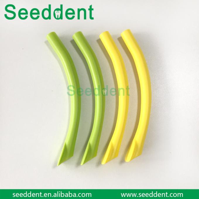 Dental Autoclavable Hve Suction Tube Aspirator Tips / Dental Saliva Ejector