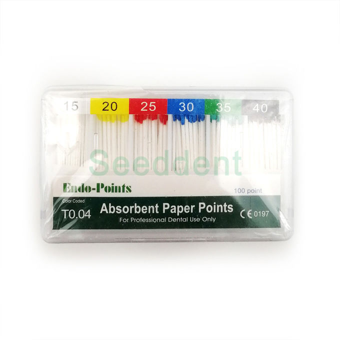 Dental Endo Absorbent Paper Points 04 Taper 100 Point SEG005