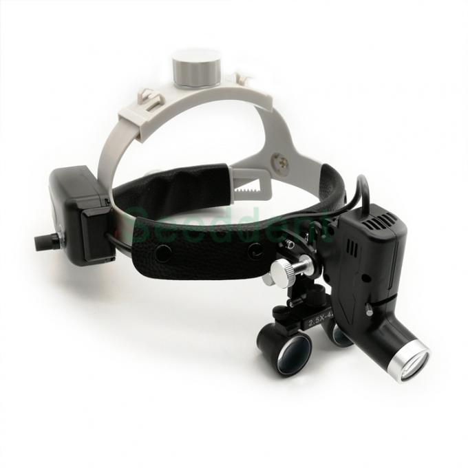 Wireless High Intensity LED Light Dental Loupes 2.5X/3.5X 5W Headband